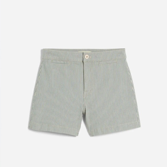 Madewell The Denim Emmett Short in Yarn-Dyed Stripe: Welt Pocket Edition NWT - Picture 6 of 10